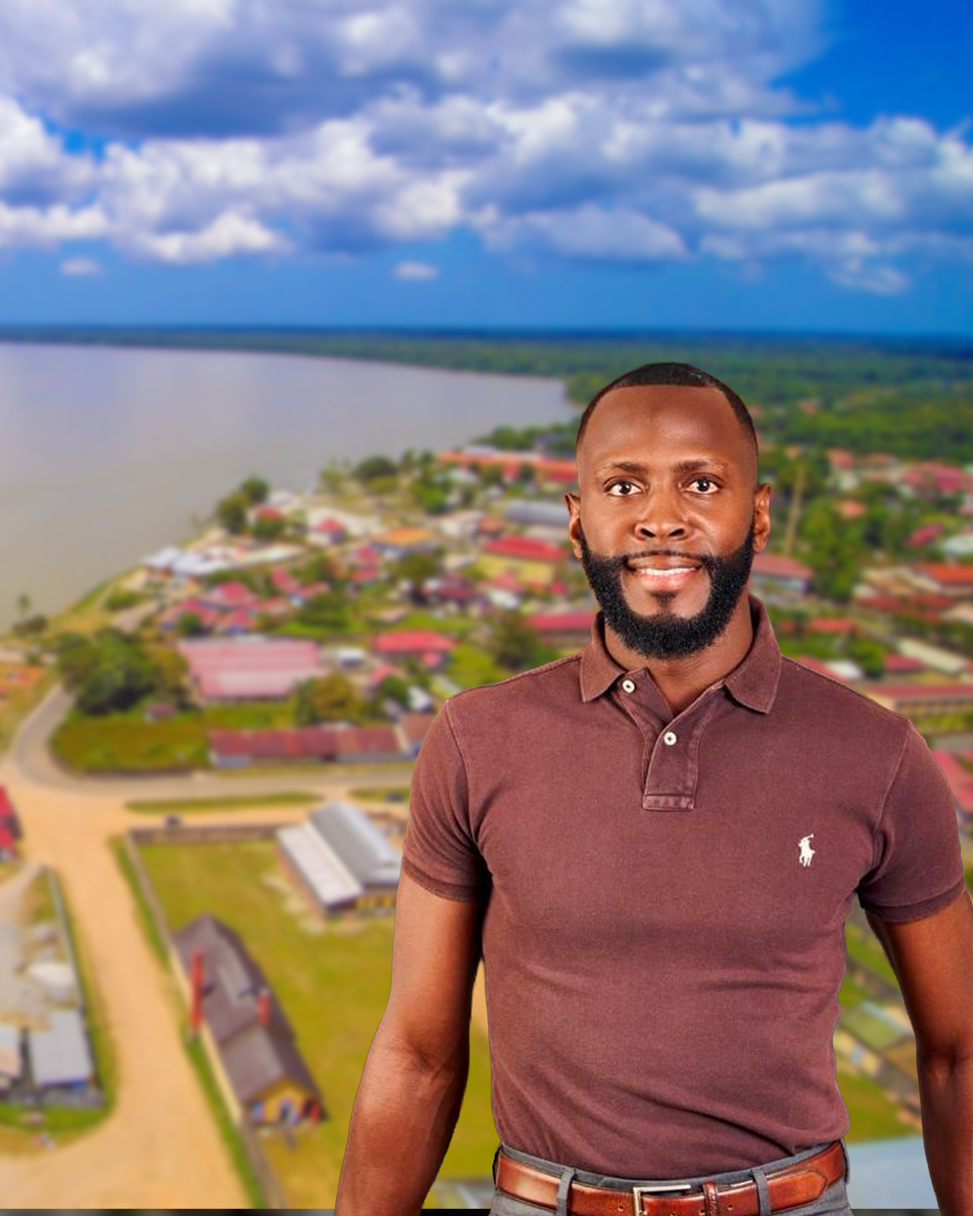 Photo officielle du candidat – Y Croire et Agir Saint-Laurent-du-Maroni